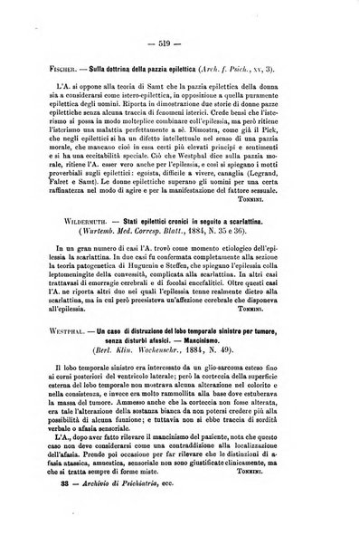 Archivio di psichiatria, scienze penali ed antropologia criminale per servire allo studio dell'uomo alienato e delinquente