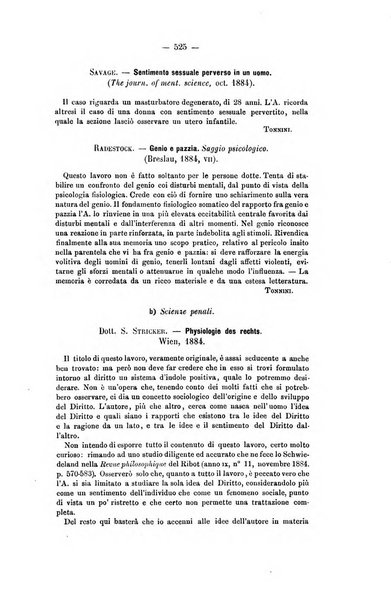 Archivio di psichiatria, scienze penali ed antropologia criminale per servire allo studio dell'uomo alienato e delinquente