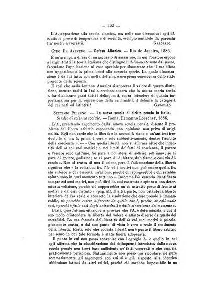 Archivio di psichiatria, scienze penali ed antropologia criminale per servire allo studio dell'uomo alienato e delinquente