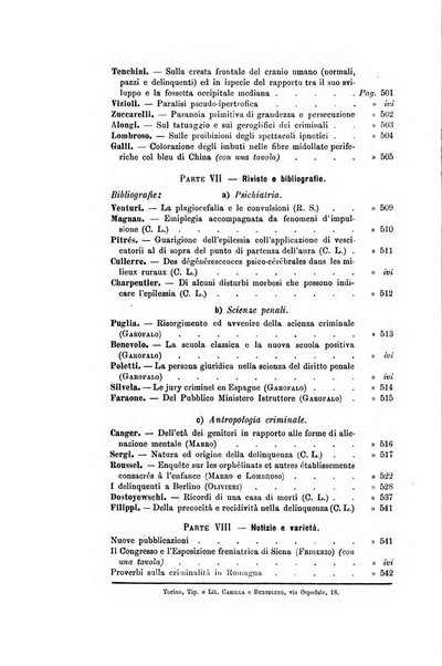 Archivio di psichiatria, scienze penali ed antropologia criminale per servire allo studio dell'uomo alienato e delinquente