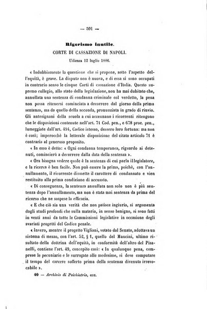 Archivio di psichiatria, scienze penali ed antropologia criminale per servire allo studio dell'uomo alienato e delinquente