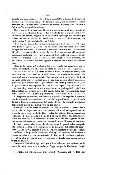 Archivio di psichiatria, scienze penali ed antropologia criminale per servire allo studio dell'uomo alienato e delinquente