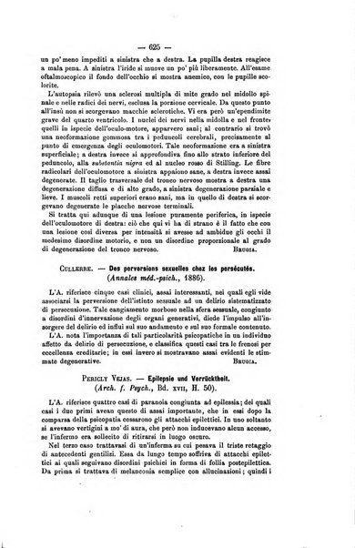 Archivio di psichiatria, scienze penali ed antropologia criminale per servire allo studio dell'uomo alienato e delinquente