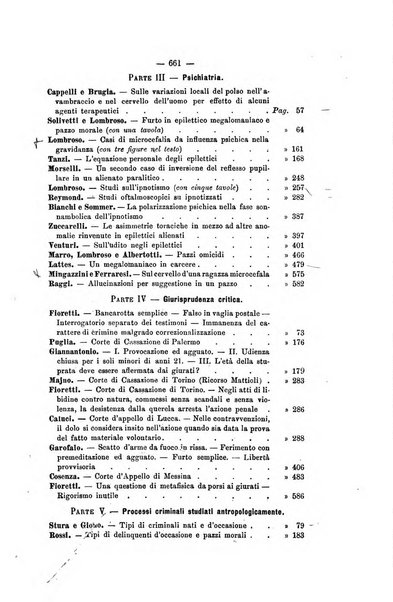 Archivio di psichiatria, scienze penali ed antropologia criminale per servire allo studio dell'uomo alienato e delinquente