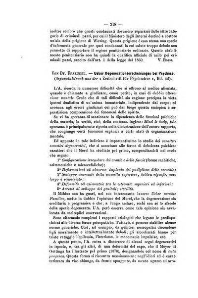 Archivio di psichiatria, scienze penali ed antropologia criminale per servire allo studio dell'uomo alienato e delinquente