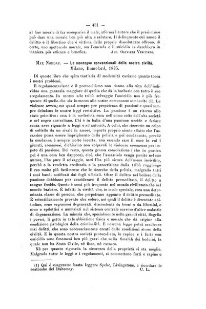 Archivio di psichiatria, scienze penali ed antropologia criminale per servire allo studio dell'uomo alienato e delinquente