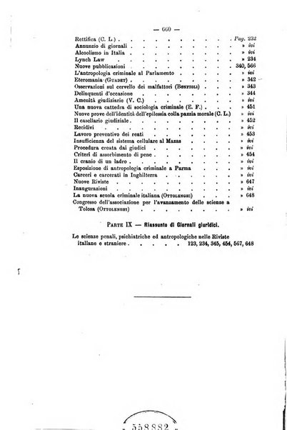 Archivio di psichiatria, scienze penali ed antropologia criminale per servire allo studio dell'uomo alienato e delinquente