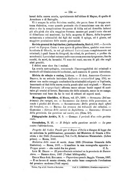 Archivio di psichiatria, scienze penali ed antropologia criminale per servire allo studio dell'uomo alienato e delinquente