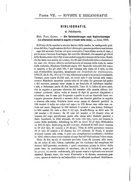 Archivio di psichiatria, scienze penali ed antropologia criminale per servire allo studio dell'uomo alienato e delinquente