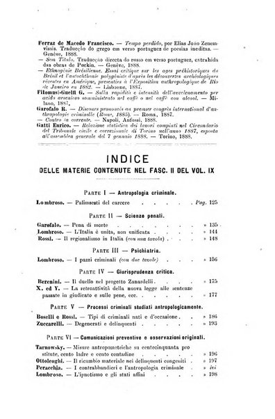 Archivio di psichiatria, scienze penali ed antropologia criminale per servire allo studio dell'uomo alienato e delinquente