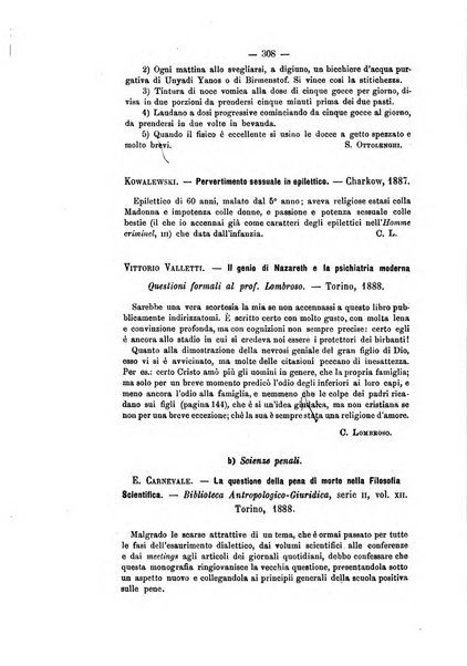 Archivio di psichiatria, scienze penali ed antropologia criminale per servire allo studio dell'uomo alienato e delinquente