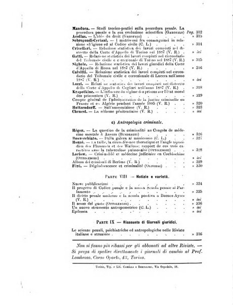 Archivio di psichiatria, scienze penali ed antropologia criminale per servire allo studio dell'uomo alienato e delinquente