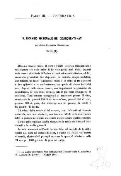 Archivio di psichiatria, scienze penali ed antropologia criminale per servire allo studio dell'uomo alienato e delinquente