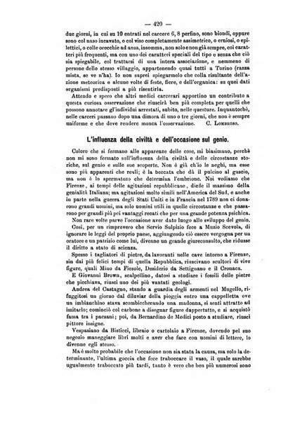 Archivio di psichiatria, scienze penali ed antropologia criminale per servire allo studio dell'uomo alienato e delinquente