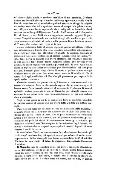 Archivio di psichiatria, scienze penali ed antropologia criminale per servire allo studio dell'uomo alienato e delinquente