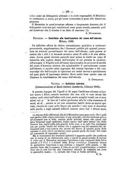 Archivio di psichiatria, scienze penali ed antropologia criminale per servire allo studio dell'uomo alienato e delinquente