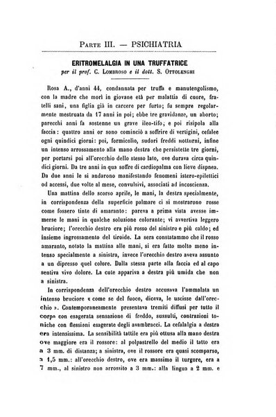 Archivio di psichiatria, scienze penali ed antropologia criminale per servire allo studio dell'uomo alienato e delinquente