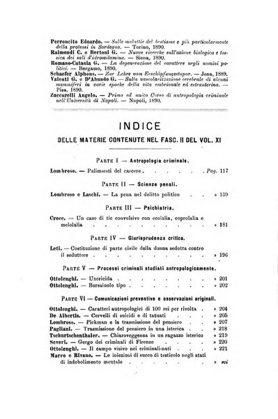 Archivio di psichiatria, scienze penali ed antropologia criminale per servire allo studio dell'uomo alienato e delinquente