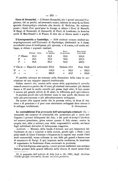 Archivio di psichiatria, scienze penali ed antropologia criminale per servire allo studio dell'uomo alienato e delinquente