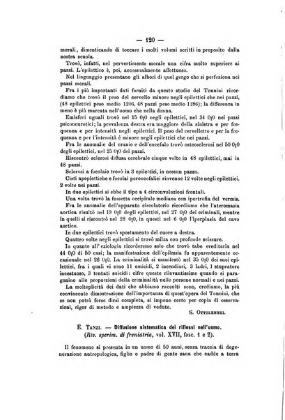 Archivio di psichiatria, scienze penali ed antropologia criminale per servire allo studio dell'uomo alienato e delinquente