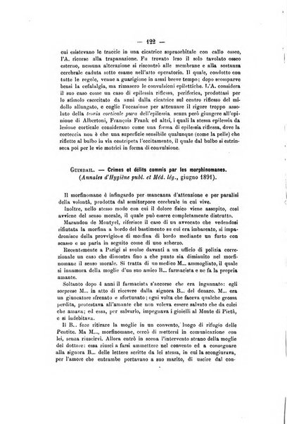 Archivio di psichiatria, scienze penali ed antropologia criminale per servire allo studio dell'uomo alienato e delinquente