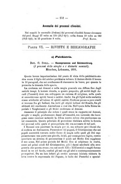 Archivio di psichiatria, scienze penali ed antropologia criminale per servire allo studio dell'uomo alienato e delinquente