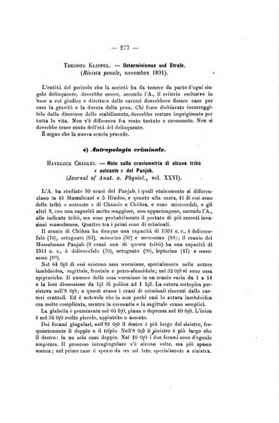 Archivio di psichiatria, scienze penali ed antropologia criminale per servire allo studio dell'uomo alienato e delinquente