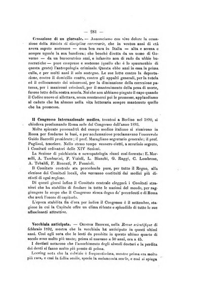 Archivio di psichiatria, scienze penali ed antropologia criminale per servire allo studio dell'uomo alienato e delinquente