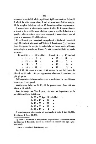 Archivio di psichiatria, scienze penali ed antropologia criminale per servire allo studio dell'uomo alienato e delinquente