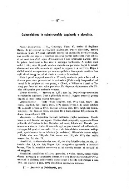 Archivio di psichiatria, scienze penali ed antropologia criminale per servire allo studio dell'uomo alienato e delinquente