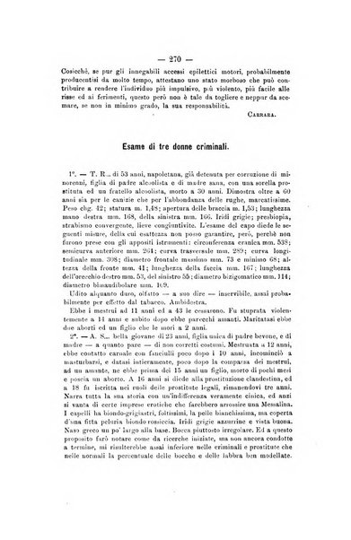 Archivio di psichiatria, scienze penali ed antropologia criminale per servire allo studio dell'uomo alienato e delinquente