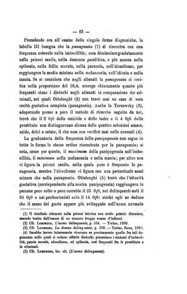 Archivio di psichiatria, scienze penali ed antropologia criminale per servire allo studio dell'uomo alienato e delinquente