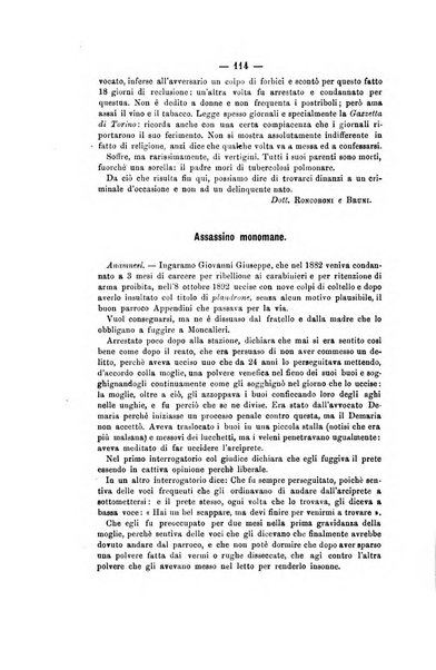 Archivio di psichiatria, scienze penali ed antropologia criminale per servire allo studio dell'uomo alienato e delinquente