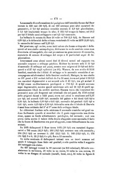 Archivio di psichiatria, scienze penali ed antropologia criminale per servire allo studio dell'uomo alienato e delinquente