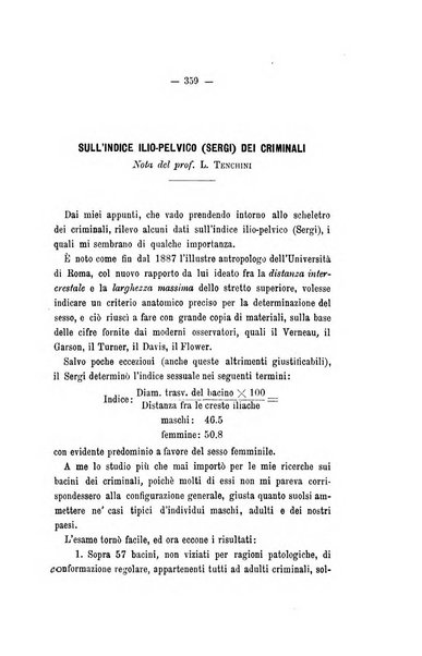 Archivio di psichiatria, scienze penali ed antropologia criminale per servire allo studio dell'uomo alienato e delinquente