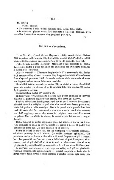 Archivio di psichiatria, scienze penali ed antropologia criminale per servire allo studio dell'uomo alienato e delinquente