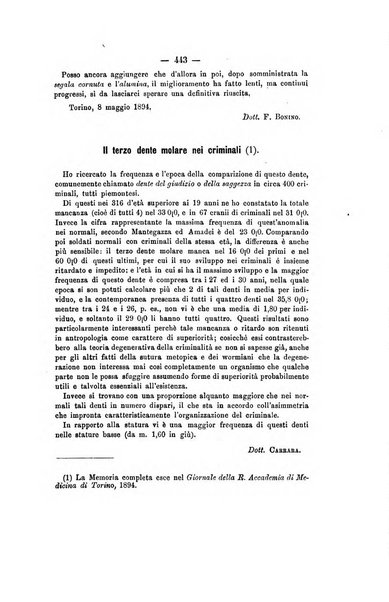 Archivio di psichiatria, scienze penali ed antropologia criminale per servire allo studio dell'uomo alienato e delinquente