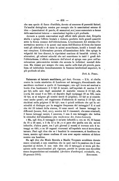 Archivio di psichiatria, scienze penali ed antropologia criminale per servire allo studio dell'uomo alienato e delinquente