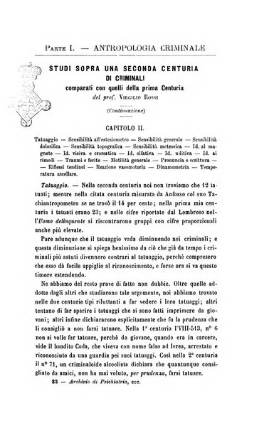 Archivio di psichiatria, scienze penali ed antropologia criminale per servire allo studio dell'uomo alienato e delinquente