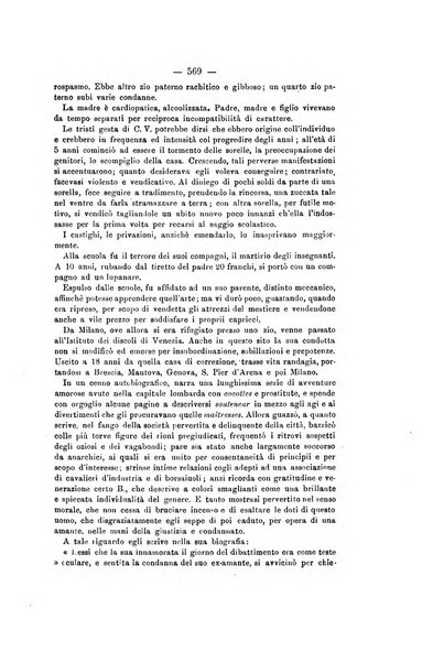 Archivio di psichiatria, scienze penali ed antropologia criminale per servire allo studio dell'uomo alienato e delinquente