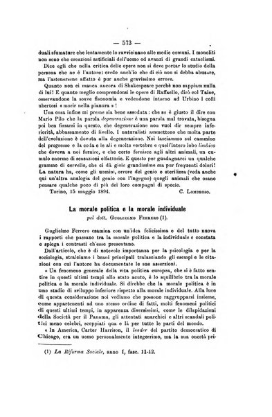 Archivio di psichiatria, scienze penali ed antropologia criminale per servire allo studio dell'uomo alienato e delinquente