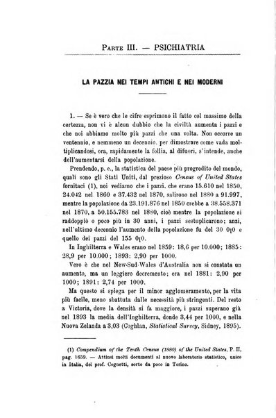 Archivio di psichiatria, scienze penali ed antropologia criminale per servire allo studio dell'uomo alienato e delinquente