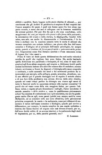 Archivio di psichiatria, scienze penali ed antropologia criminale per servire allo studio dell'uomo alienato e delinquente