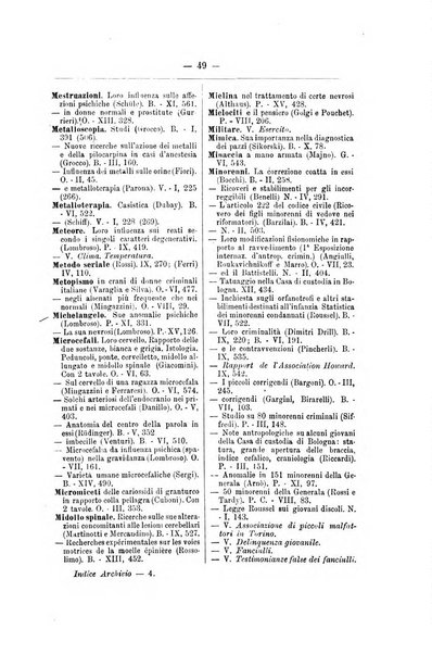 Archivio di psichiatria, scienze penali ed antropologia criminale per servire allo studio dell'uomo alienato e delinquente