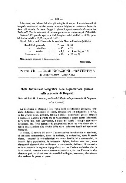 Archivio di psichiatria, scienze penali ed antropologia criminale per servire allo studio dell'uomo alienato e delinquente