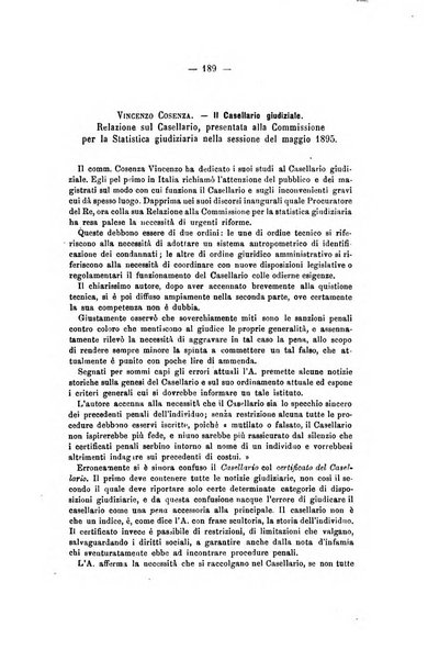 Archivio di psichiatria, scienze penali ed antropologia criminale per servire allo studio dell'uomo alienato e delinquente