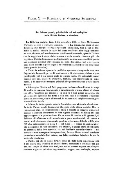 Archivio di psichiatria, scienze penali ed antropologia criminale per servire allo studio dell'uomo alienato e delinquente