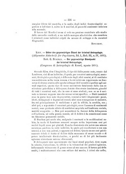 Archivio di psichiatria, scienze penali ed antropologia criminale per servire allo studio dell'uomo alienato e delinquente