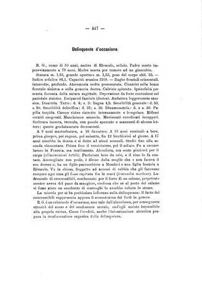 Archivio di psichiatria, scienze penali ed antropologia criminale per servire allo studio dell'uomo alienato e delinquente