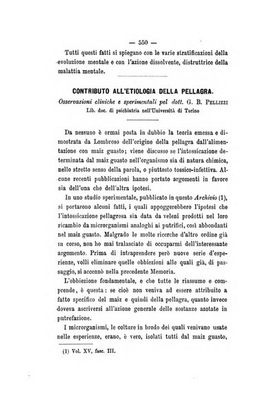 Archivio di psichiatria, scienze penali ed antropologia criminale per servire allo studio dell'uomo alienato e delinquente